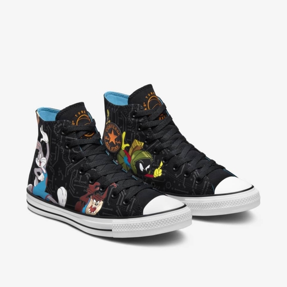 Converse x Space Jam A New Legacy Chuck Taylor All Star High Tops Size 9.5 W